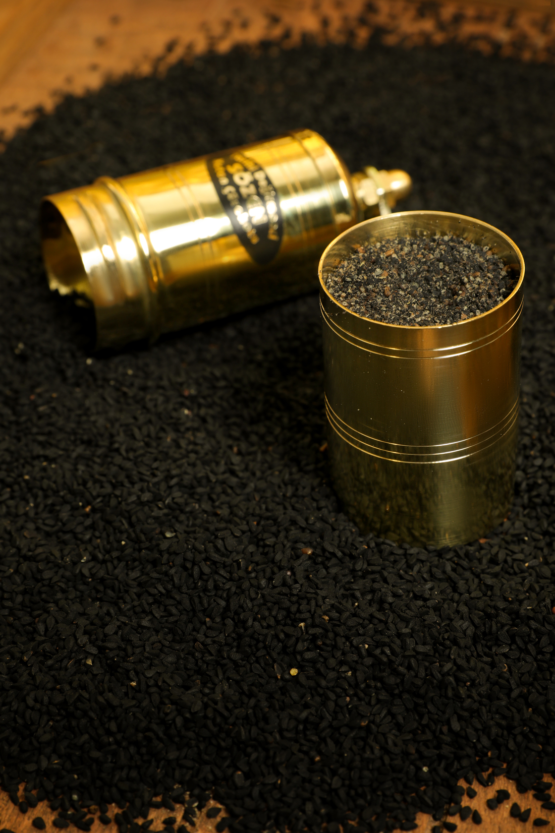 Sozen Black Cumin Nigella Seeds Susame Flax Seed Grinder Mill , Premium  Quality