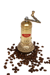 SOZEN BRASS COFFEE GRINDER MILL 16 CM / 6.4 IN - Thumbnail