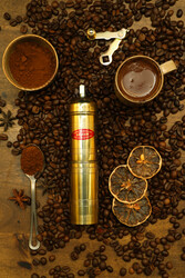 SOZEN BRASS COFFEE GRINDER MILL 18 CM / 7 IN - Thumbnail
