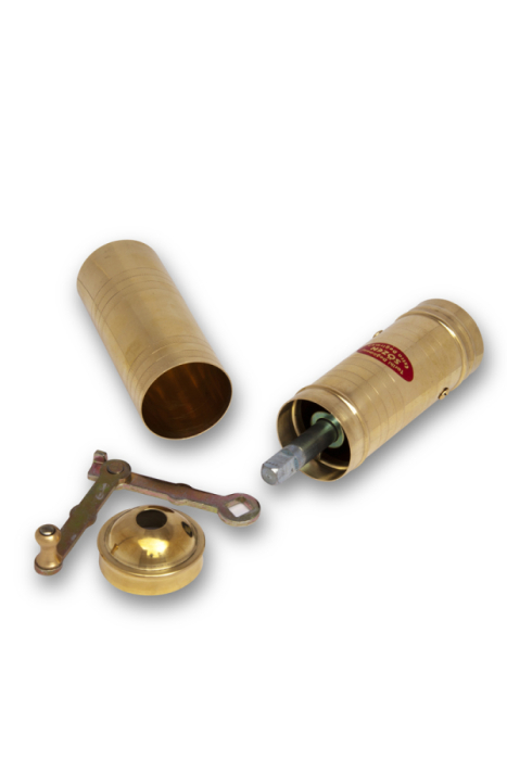 SOZEN BRASS COFFEE GRINDER MILL 23 CM / 9.2 IN - 6