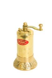 SOZEN BRASS PEPPER GRINDER MILL 11 CM / 4.50 IN PLAIN - Thumbnail