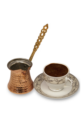 SOZEN COPPER COFFEE MAKER POT FOR 1 CUP