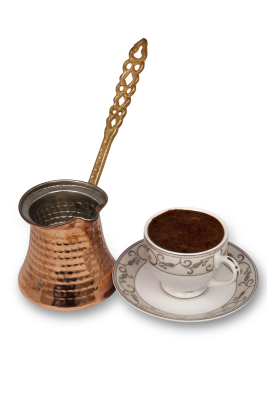 SOZEN COPPER COFFEE MAKER POT FOR 3 CUPS