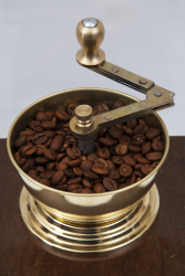 SOZEN WOODEN BOX COFFEE GRINDER MILL - BROWN - Thumbnail