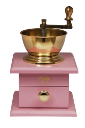 SOZEN WOODEN BOX COFFEE GRINDER - PINK - Thumbnail