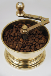 SOZEN WOODEN BOX COFFEE GRINDER MILL - WHITE - Thumbnail