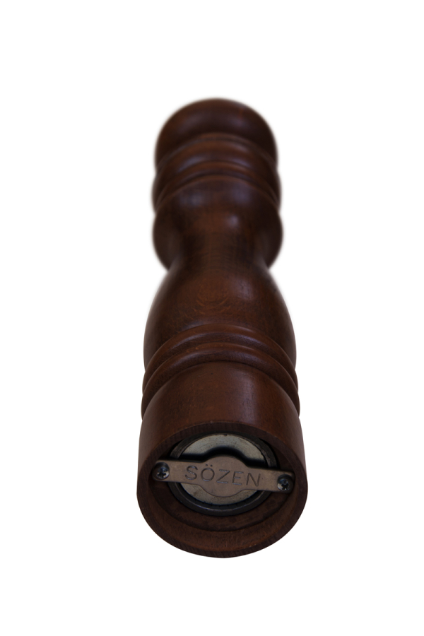 SOZEN WOODEN PEPPER GRINDER MILL 15 CM / 5 IN