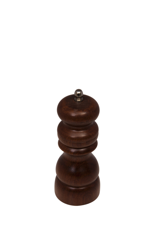 SOZEN WOODEN PEPPER GRINDER MILL 15 CM / 5 IN